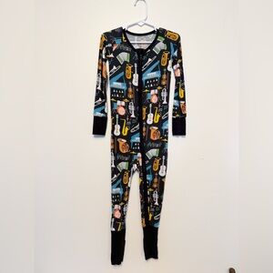 Keys & Chords Musical Instrument Print Kids One Piece